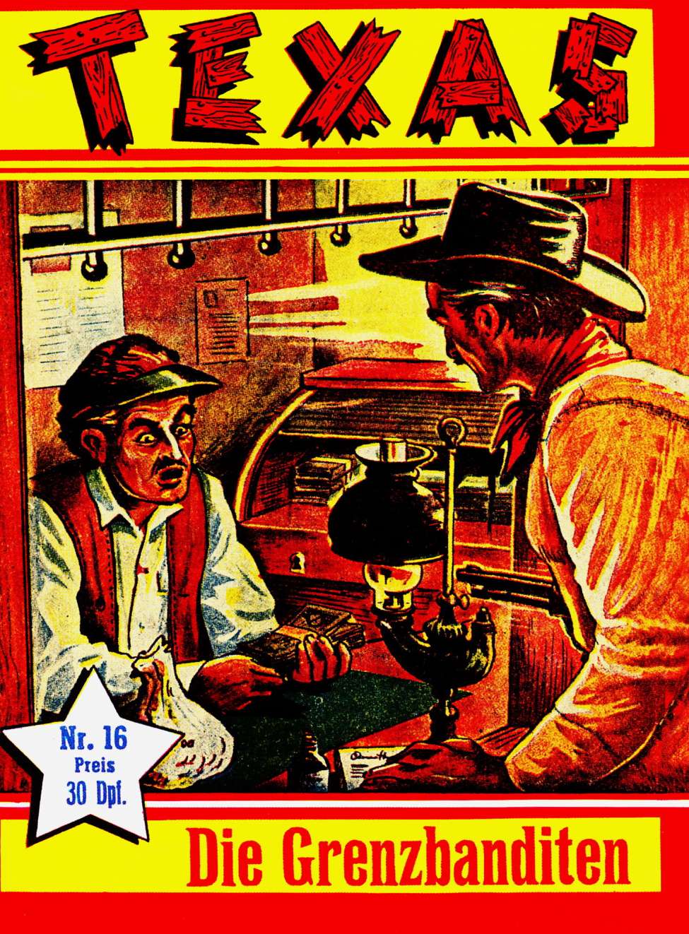 Book Cover For Texas 16 - Die Grenzbanditen