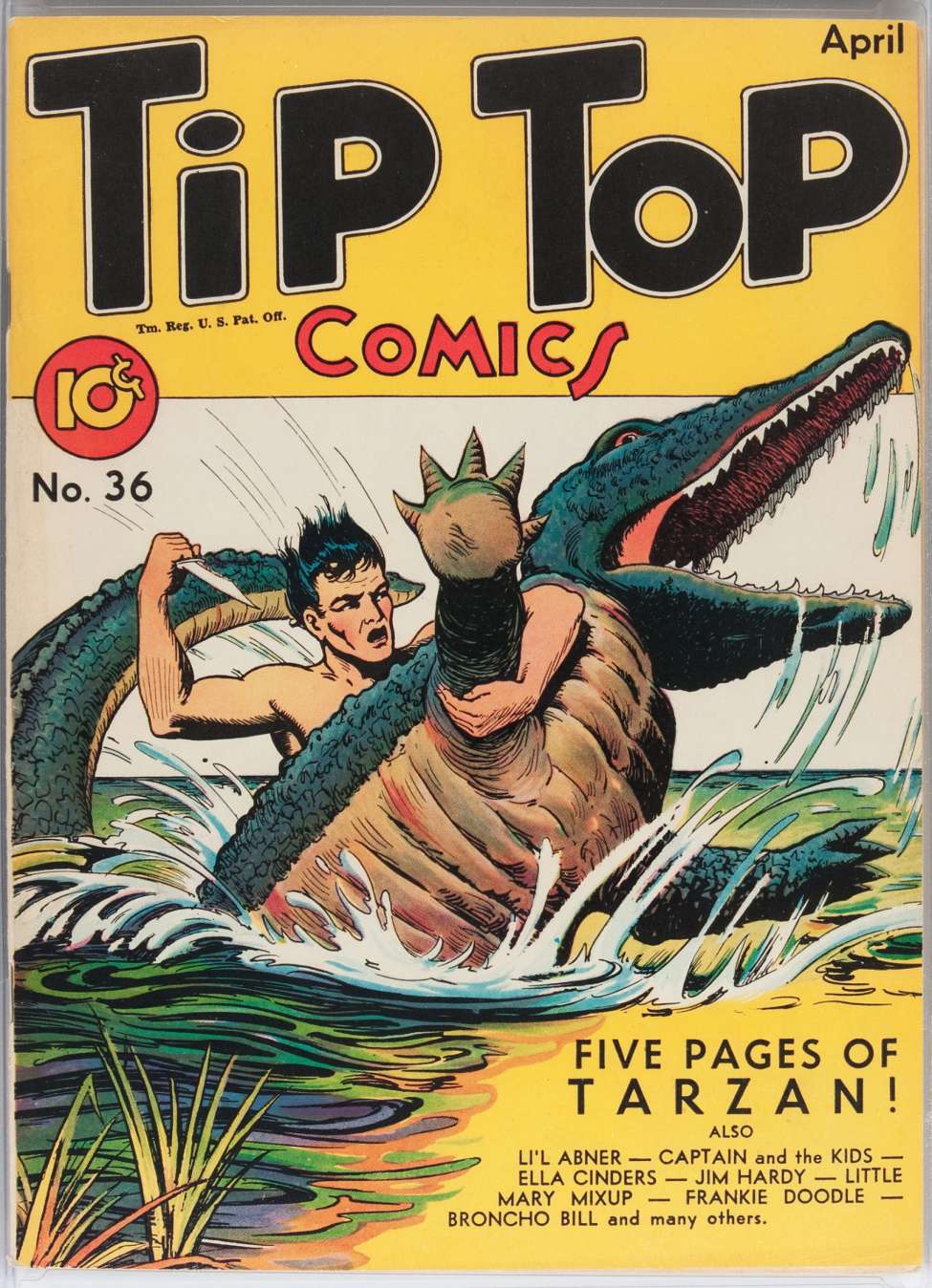 Book Cover For Tip Top Comics 36