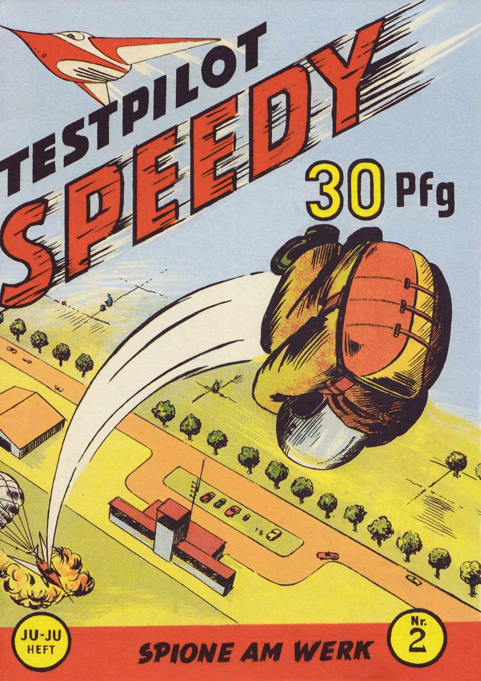 Book Cover For Testpilot Speedy 2 - Spione am Werk