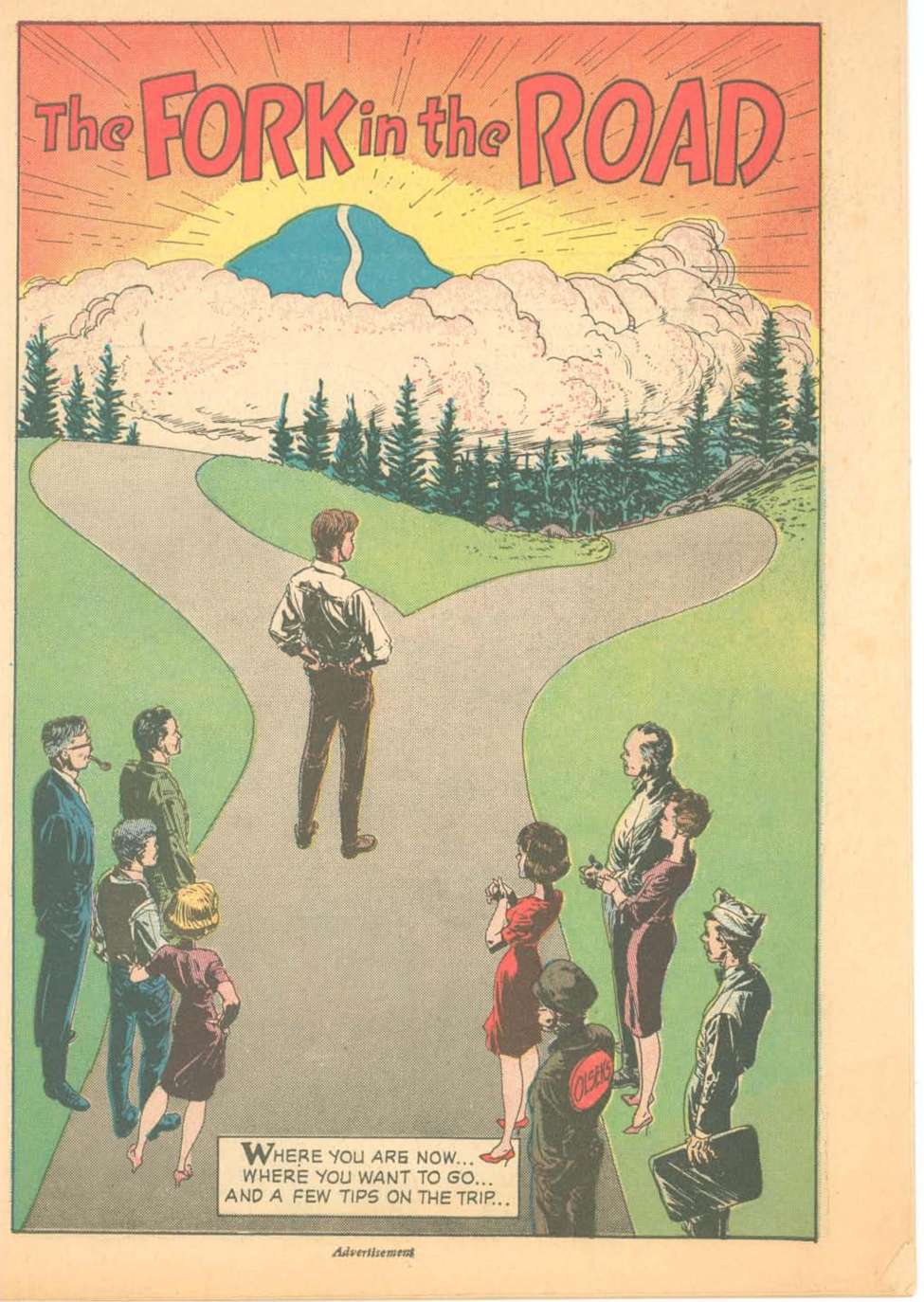 Book Cover For Fork In The Road - US Army Recruiting