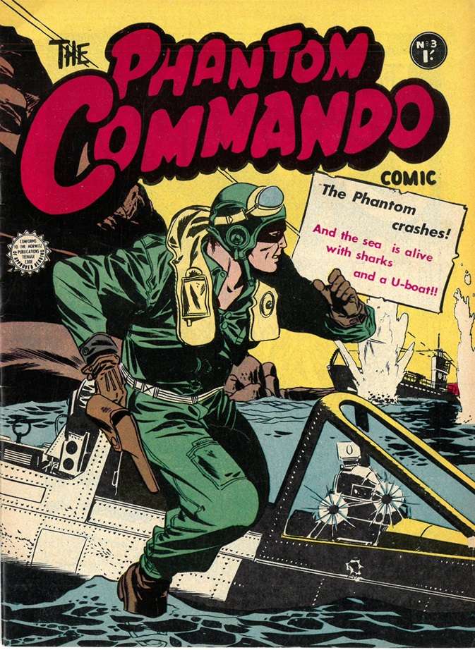 Book Cover For Phantom Commando 3