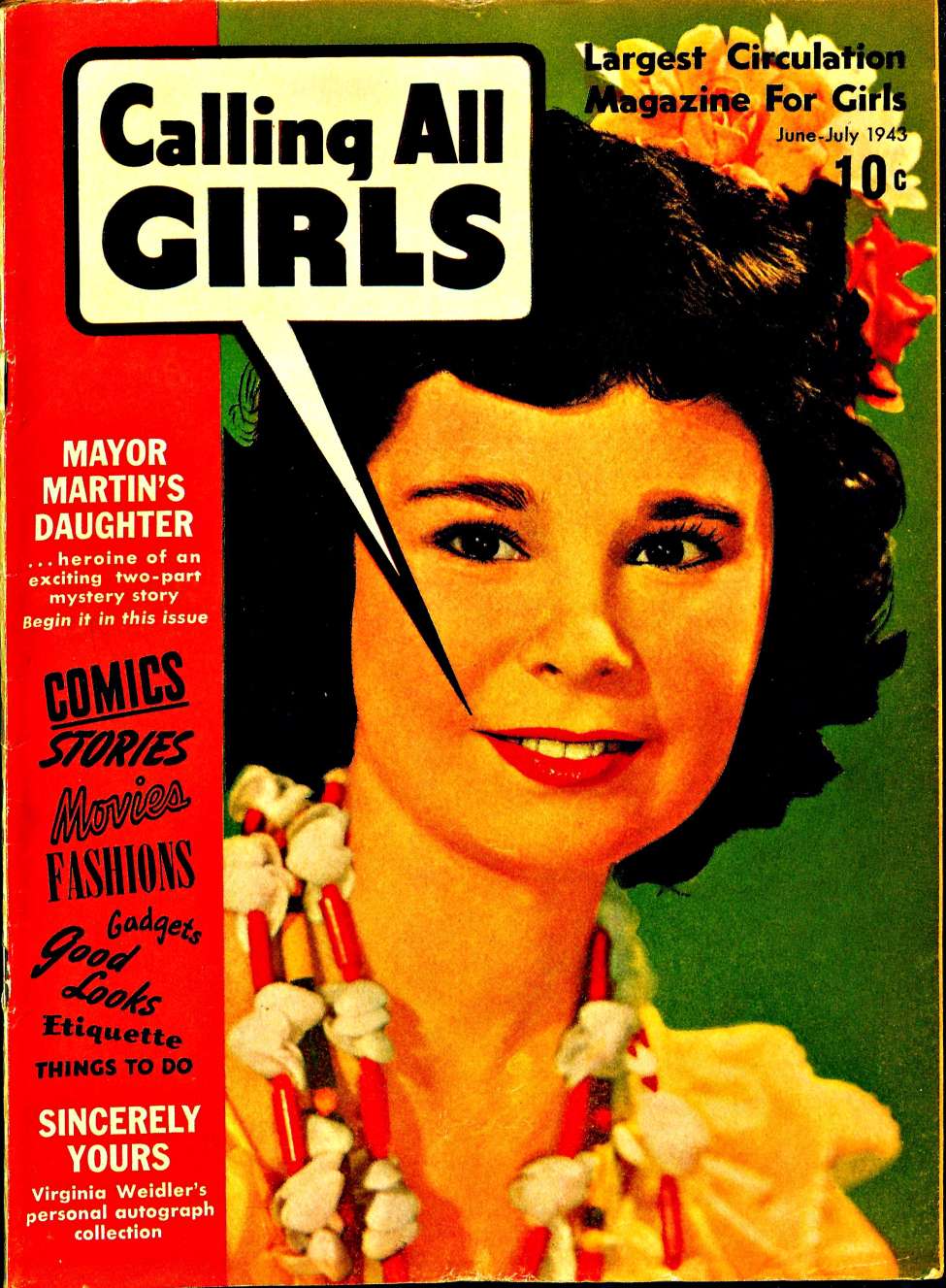 Book Cover For Calling All Girls 19 - Version 1