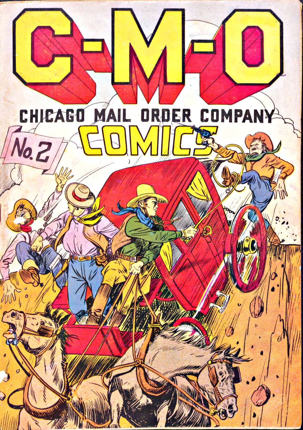 Book Cover For C-M-O Comics 2 - Version 2