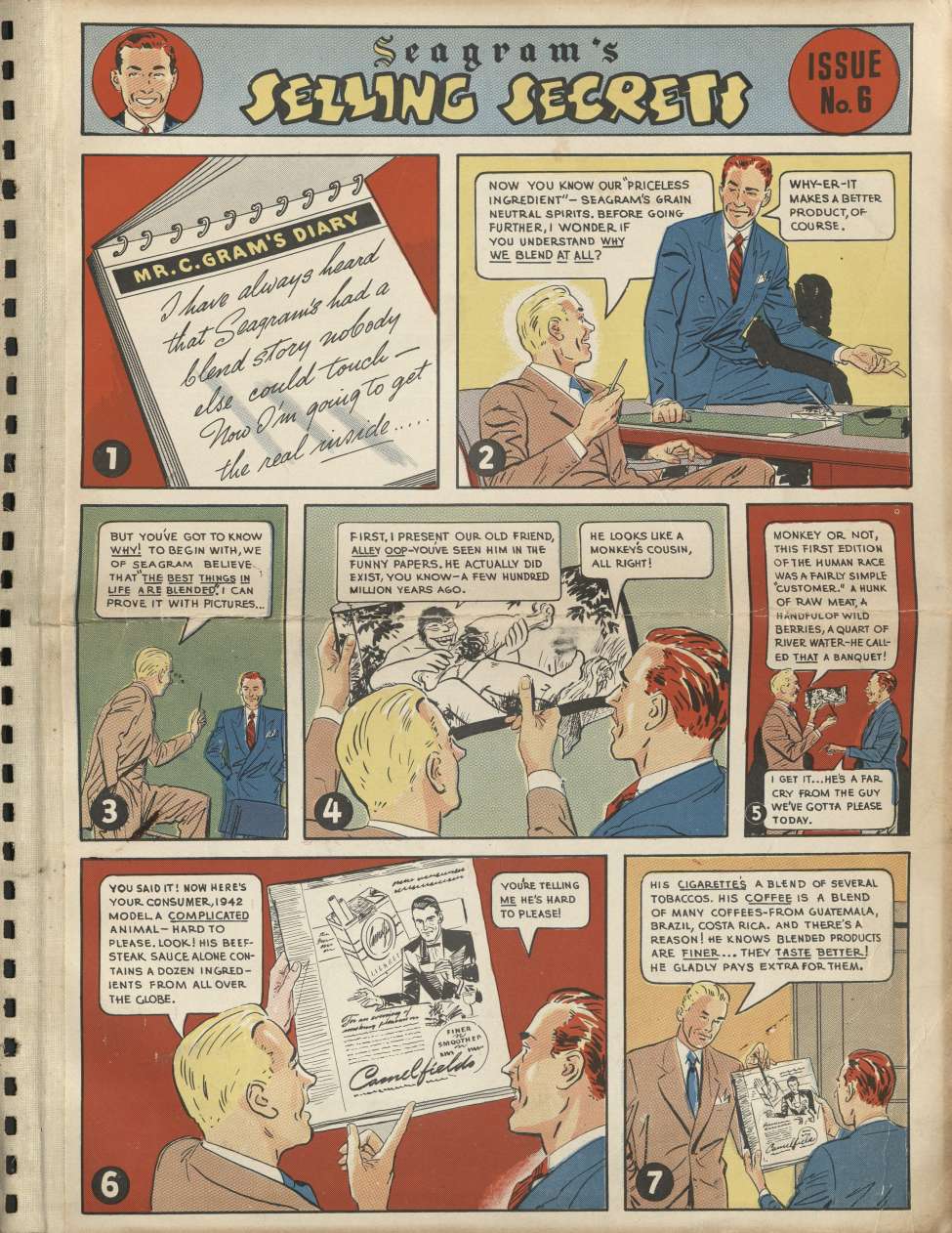 Book Cover For Seagram's Selling Secrets 6 - Version 2