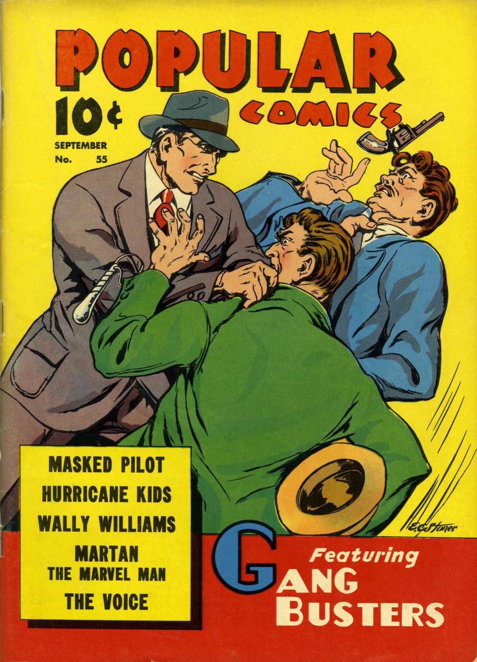 Book Cover For Popular Comics 55 - Version 2