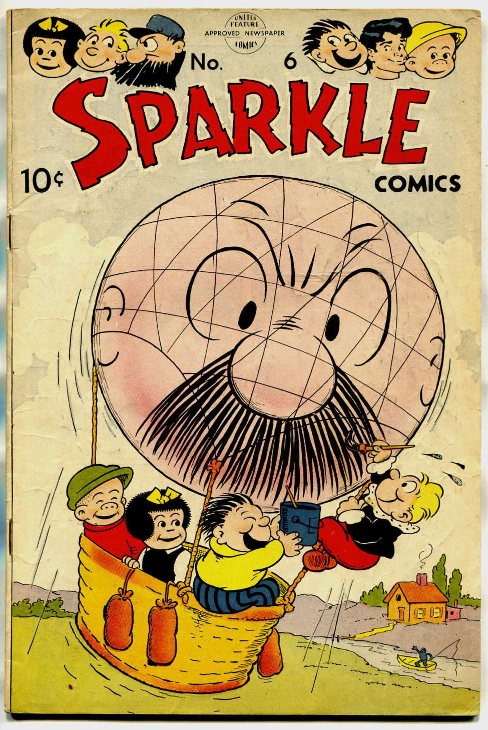 Book Cover For Sparkle Comics 6