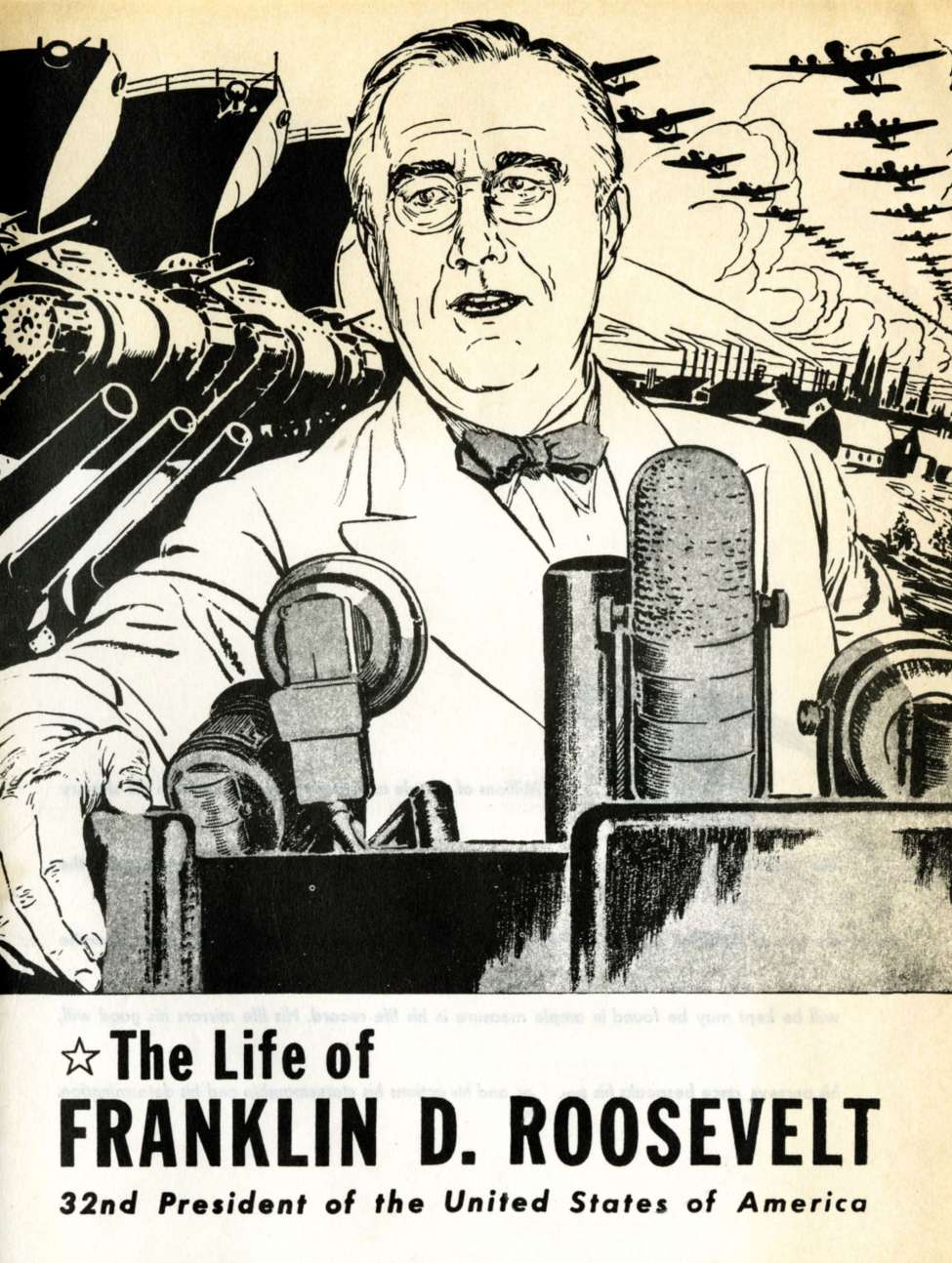 Book Cover For The Life of Franklin D. Roosevelt