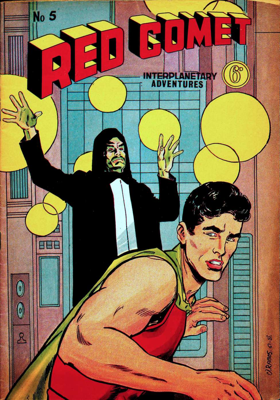 Book Cover For Red Comet 5