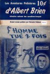 Cover For Albert Brien 42 - L'homme tué deux fois