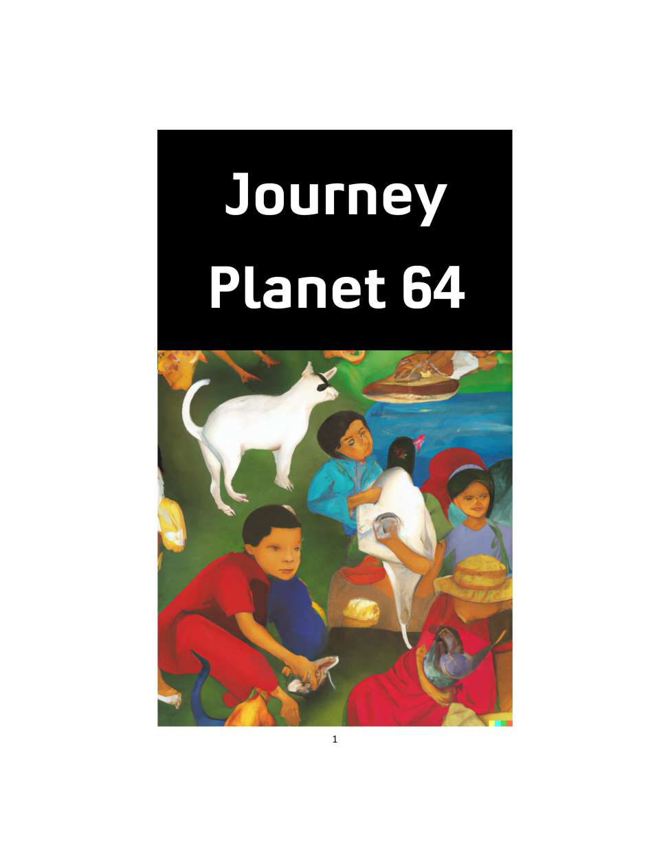 Book Cover For Journey Planet 64