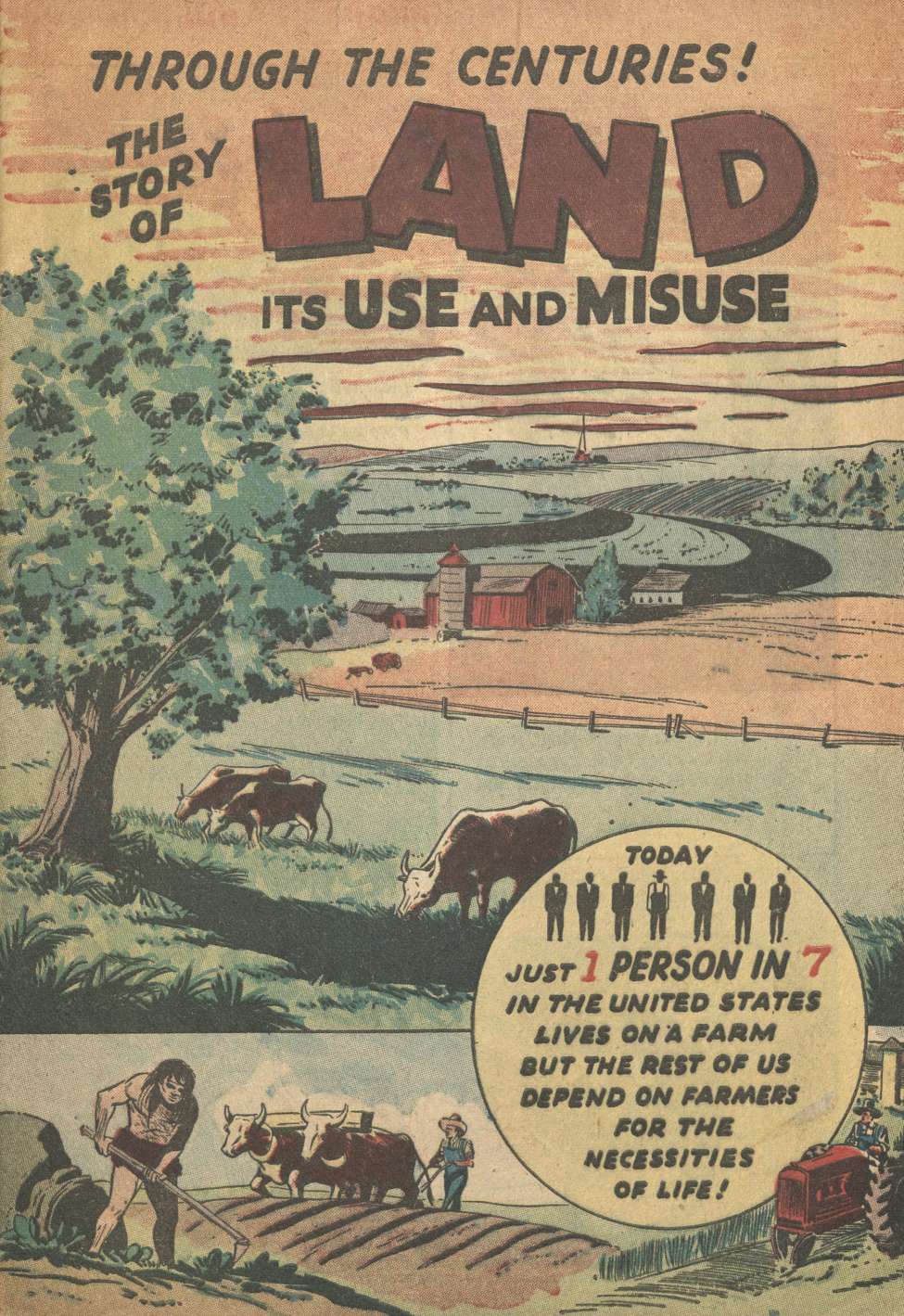 Book Cover For The Story of Land - Its Use and Misuse