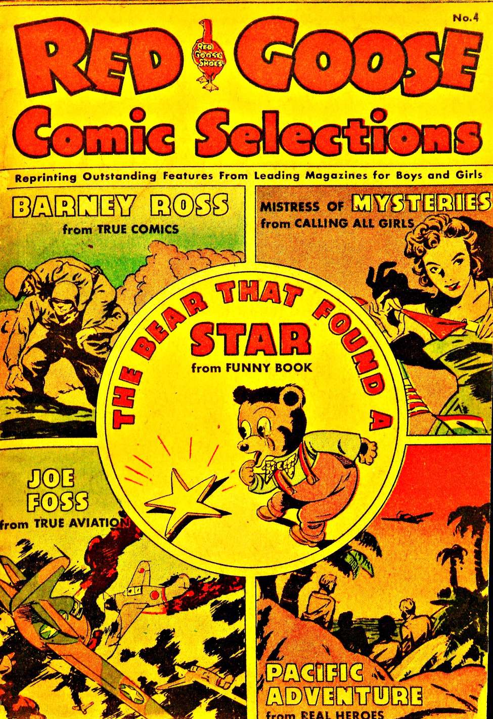 Book Cover For Red Goose Comic Selections 4