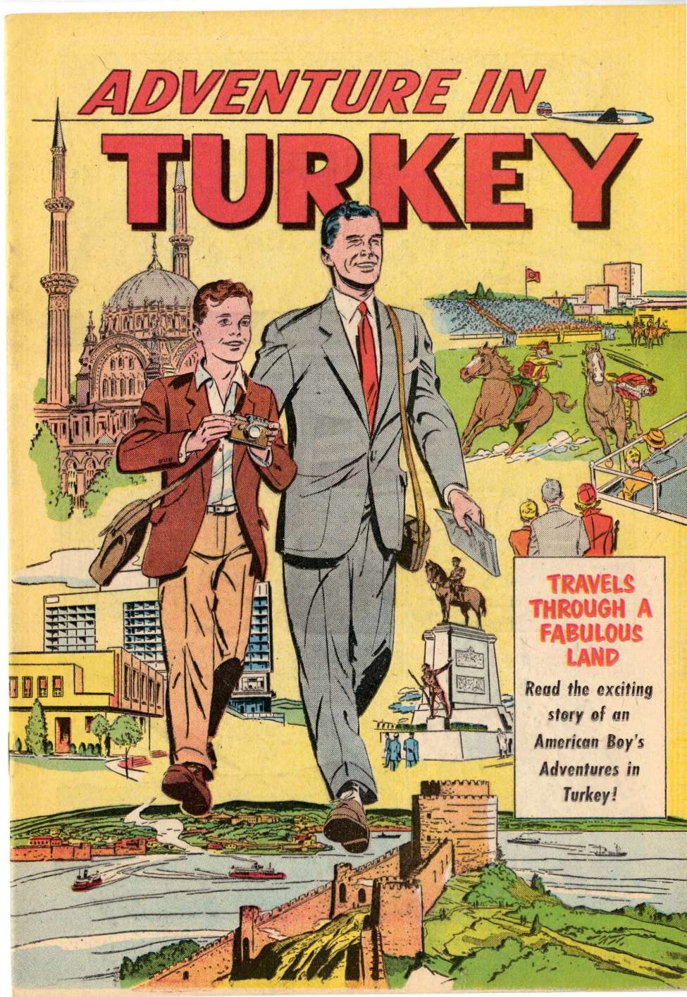 Book Cover For Adventure In Turkey - Turkish Information Office