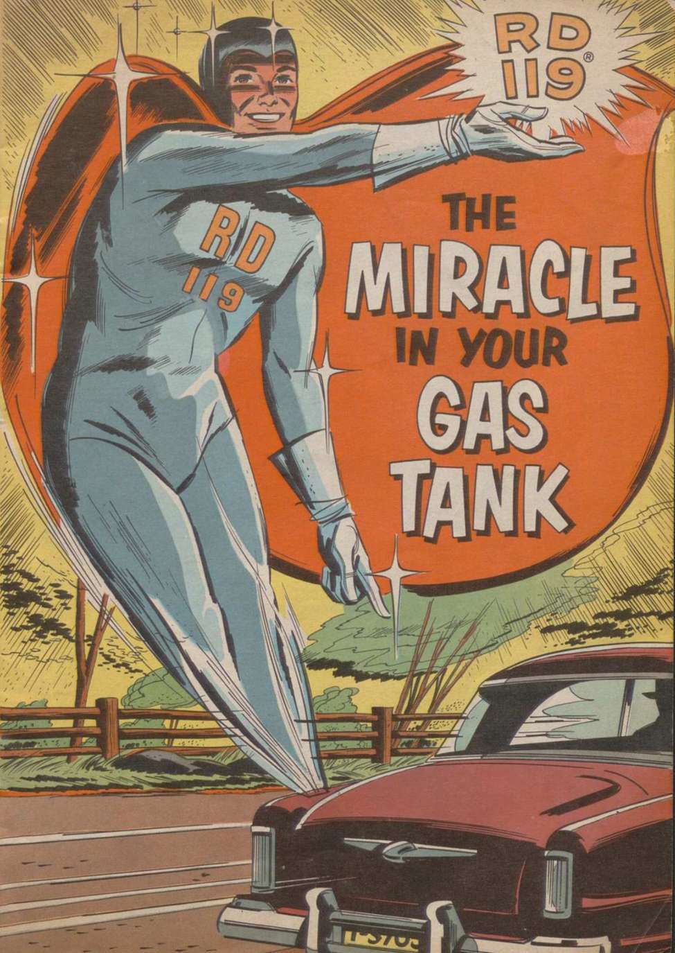 Book Cover For Sinclair Oil RD 119: The Miracle in your Gas Tank - Version 2