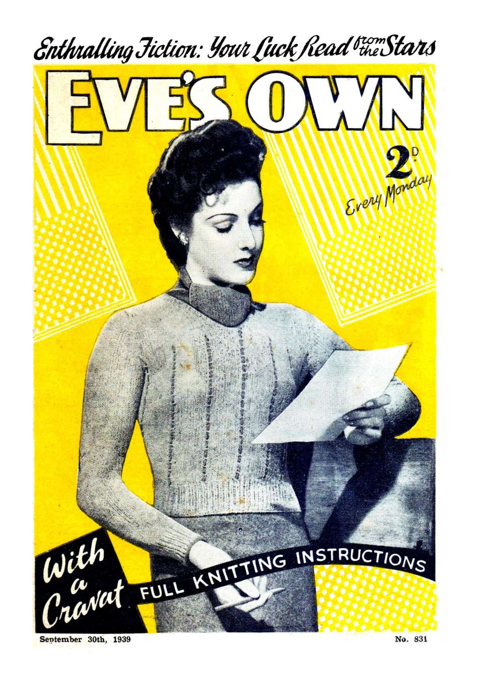 Book Cover For Eve's Own 831