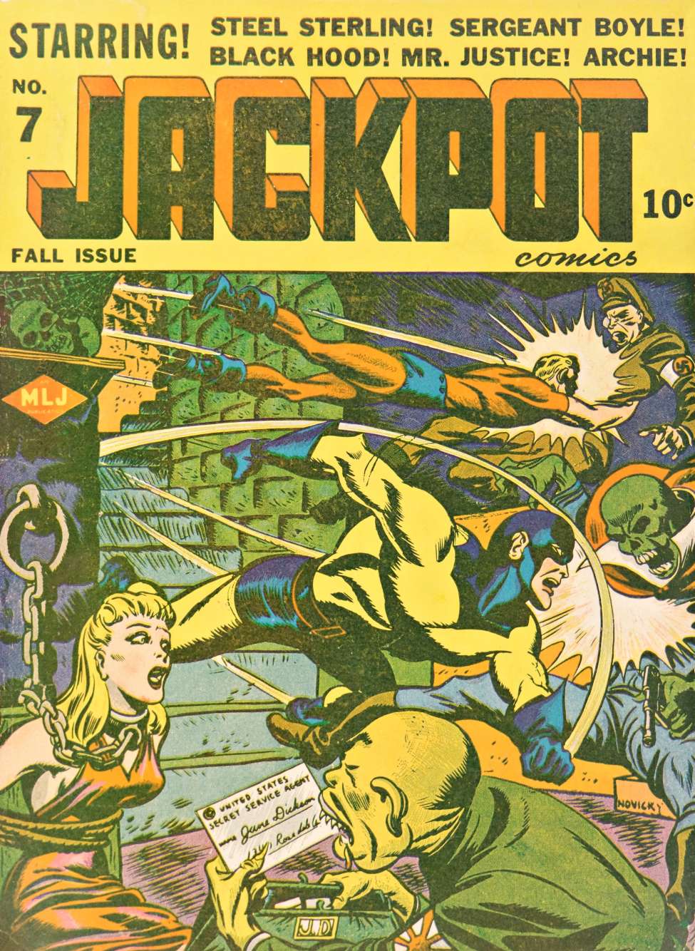 Book Cover For Jackpot Comics 7 - Version 2