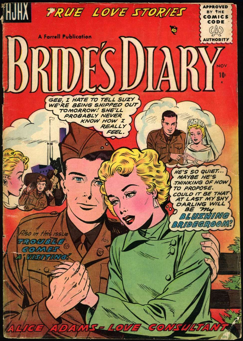 Book Cover For Bride's Diary 7