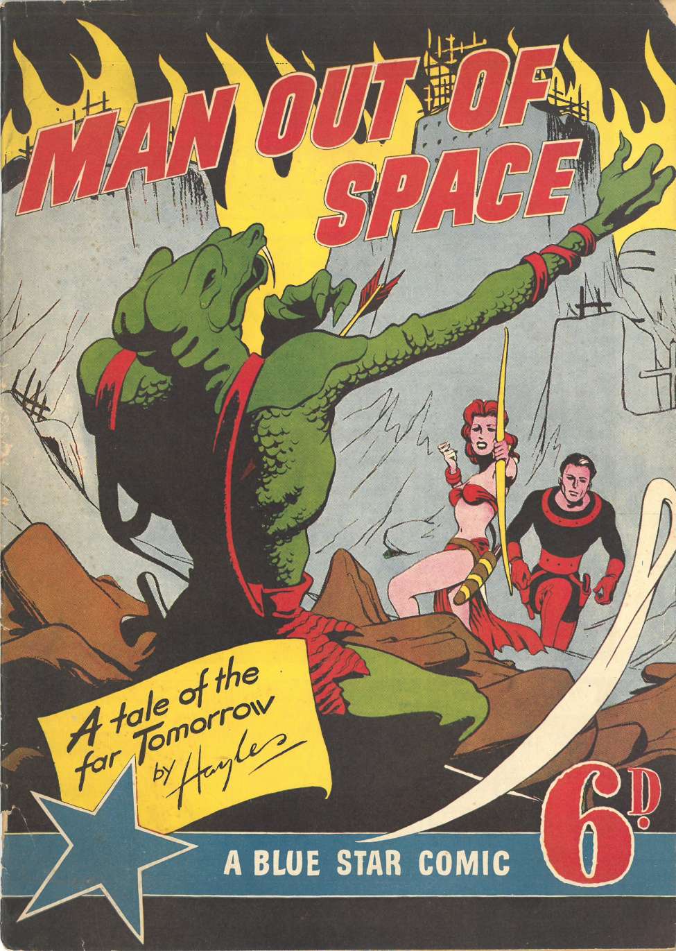 Book Cover For Man Out of Space
