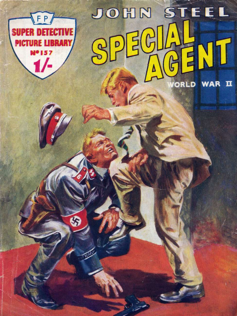 Book Cover For Super Detective Picture Library 157 - Special Agent - John Steel