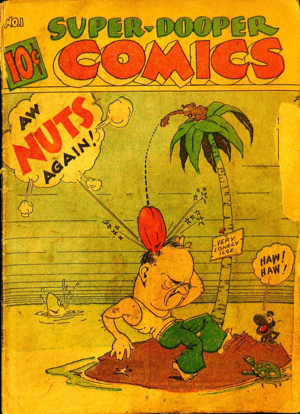 Book Cover For Super-Dooper Comics 1