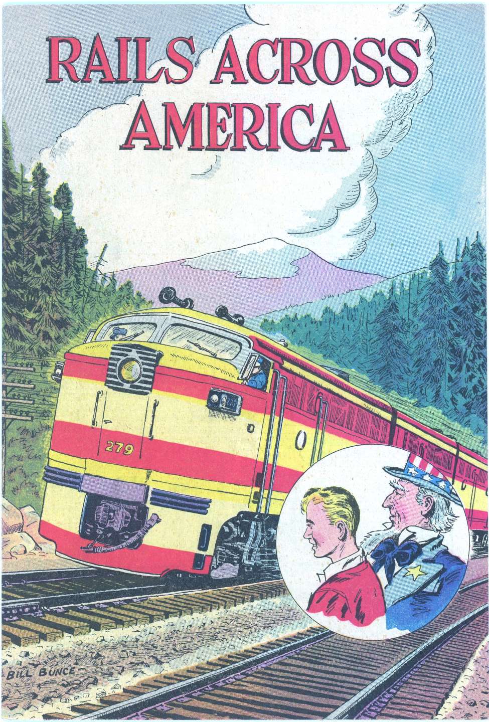 Book Cover For Rails Across America