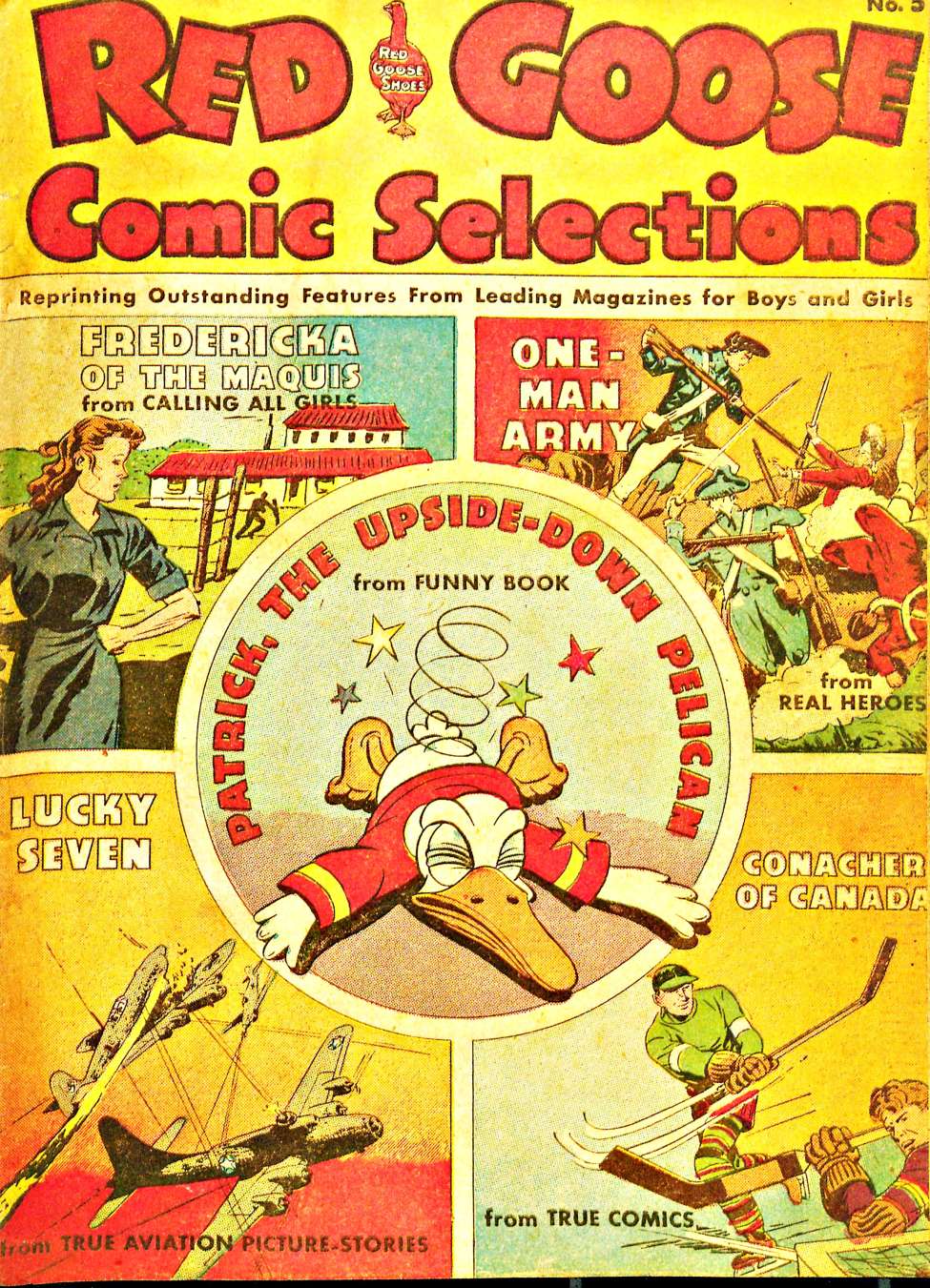 Book Cover For Red Goose Comic Selections 5