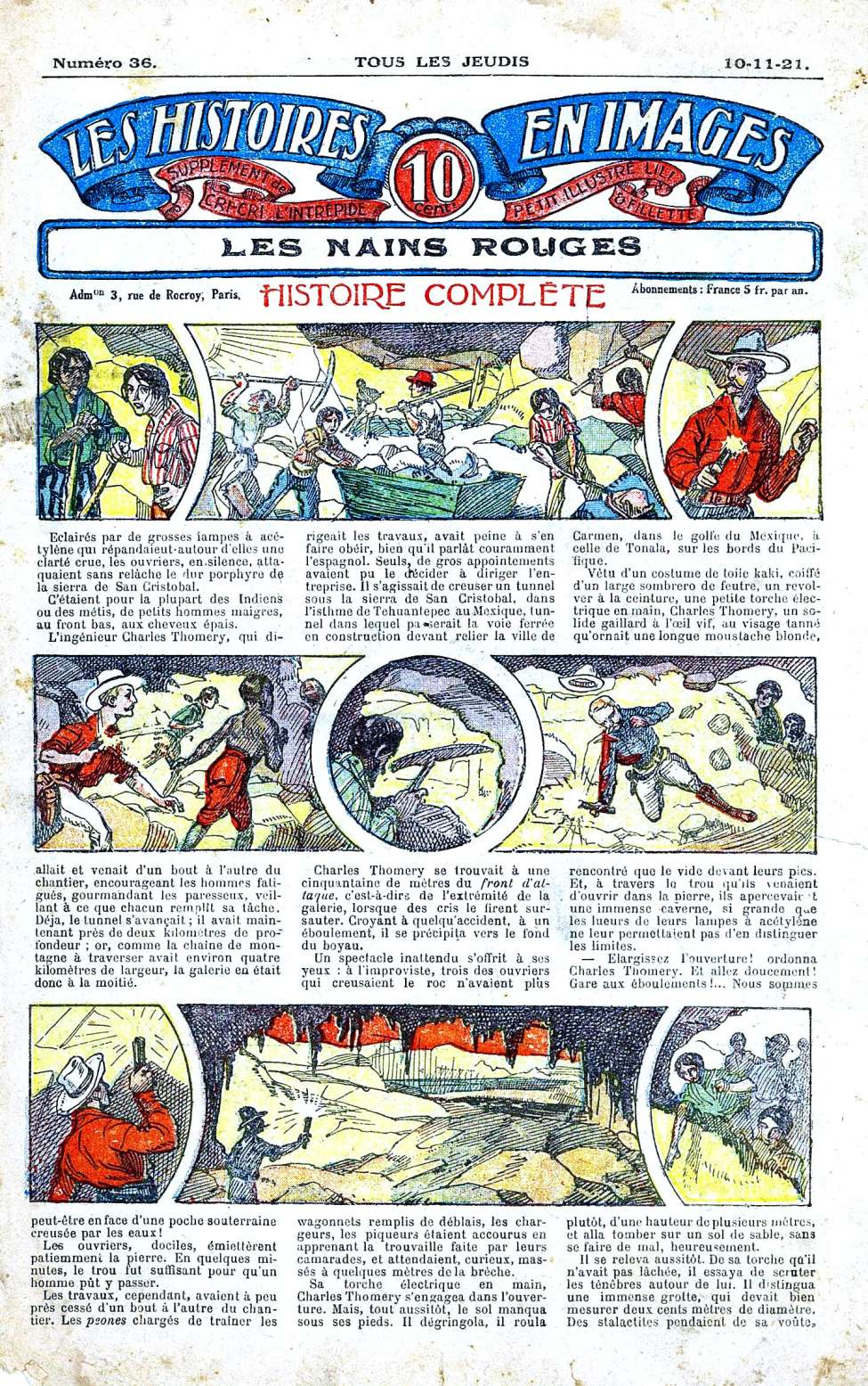 Book Cover For Les Histoires en Images 36 - Les Nains Rouges