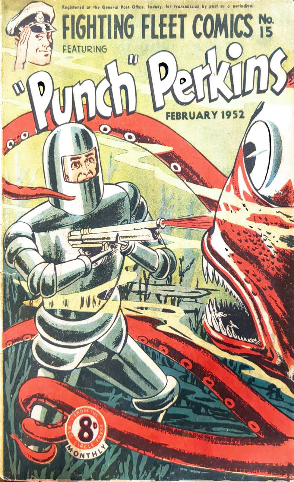 Book Cover For Punch Perkins of the Fighting Fleet 15