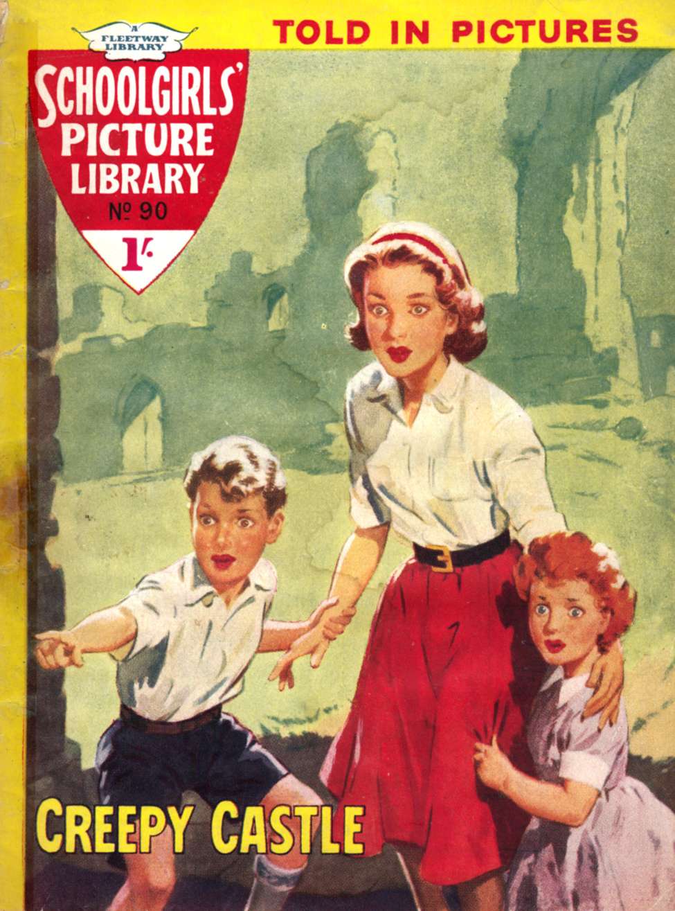 Book Cover For Schoolgirls' Picture Library 90 - Creepy Castle