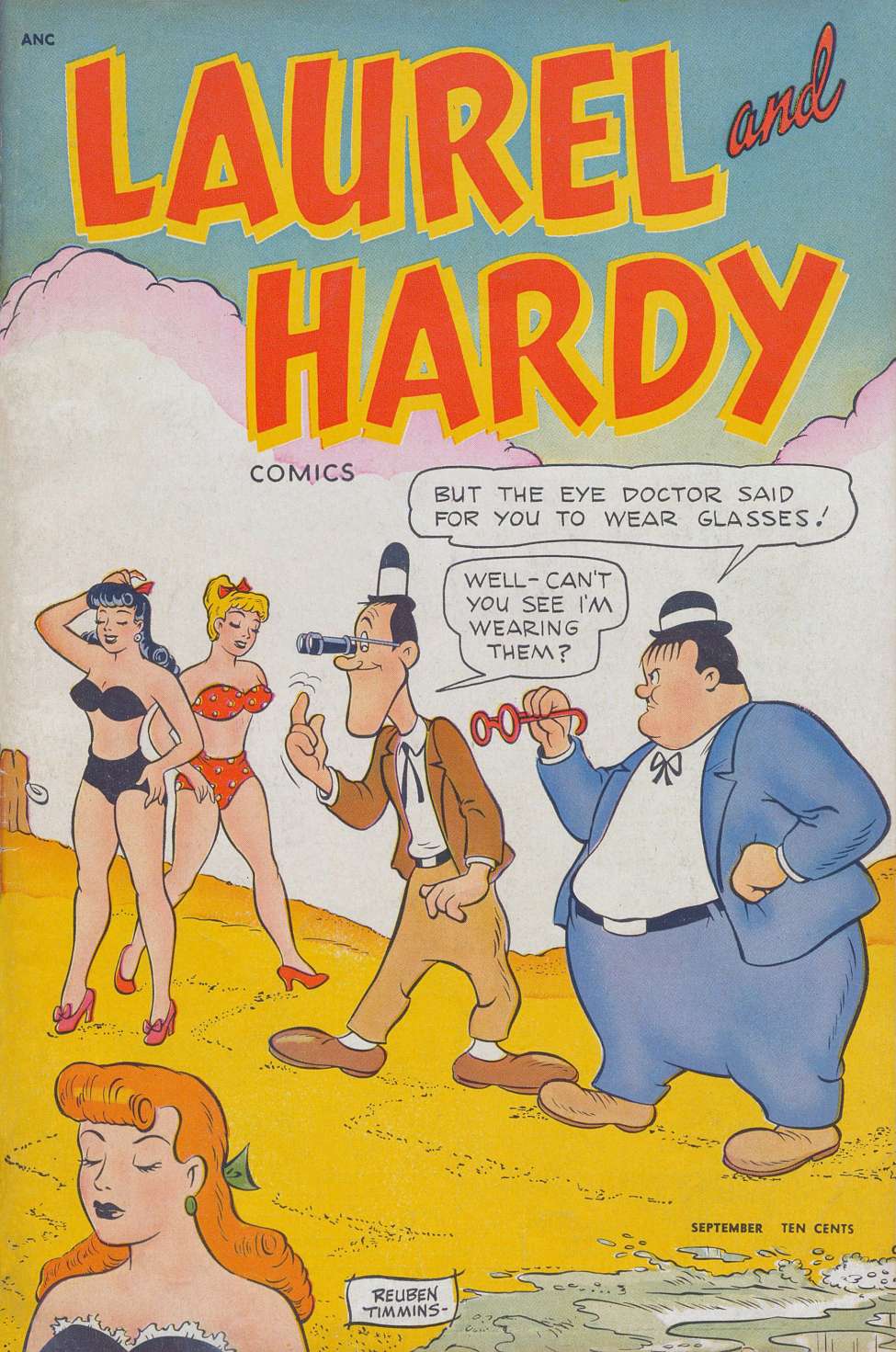 Book Cover For Laurel and Hardy Comics 3