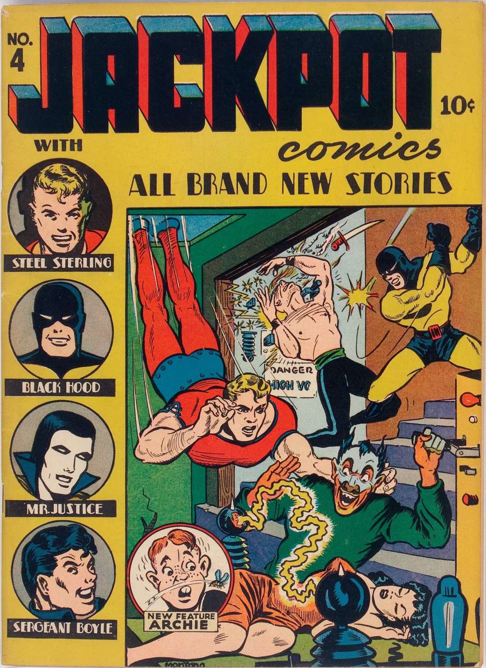 Book Cover For Jackpot Comics 4 - Version 3