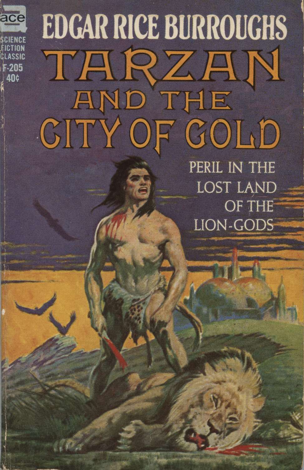 Book Cover For Tarzan 16 Tarzan and the City of Gold