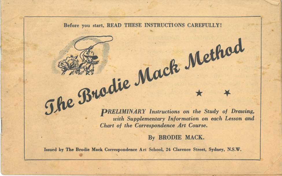 Book Cover For Brodie Mack Method Preliminary Instructions