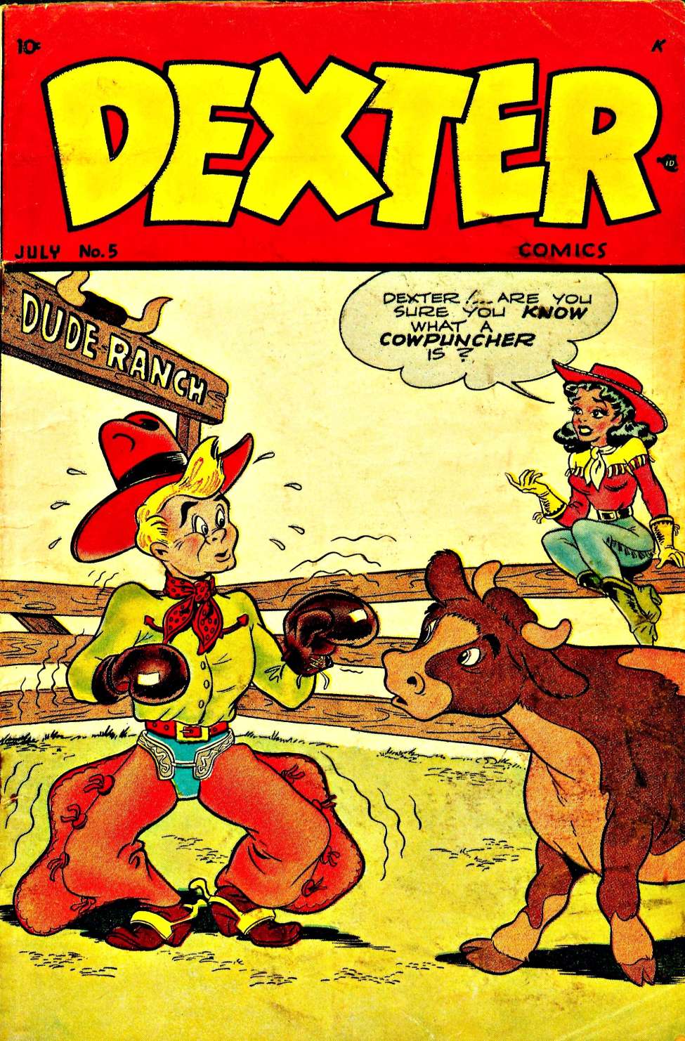 Book Cover For Dexter Comics 5