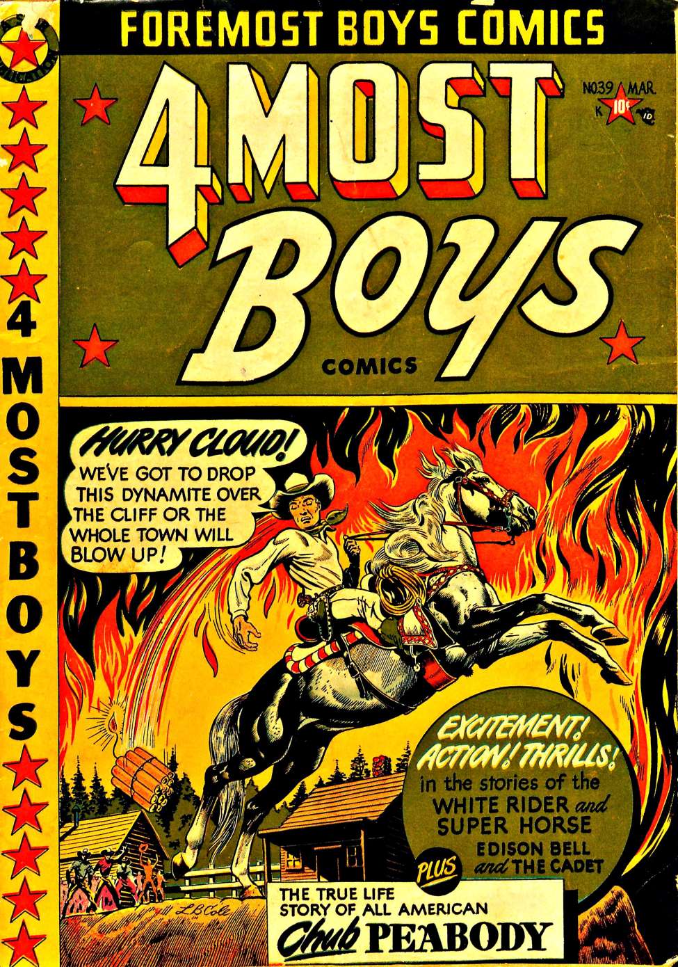 Book Cover For 4Most Boys Comics 39 - Version 2