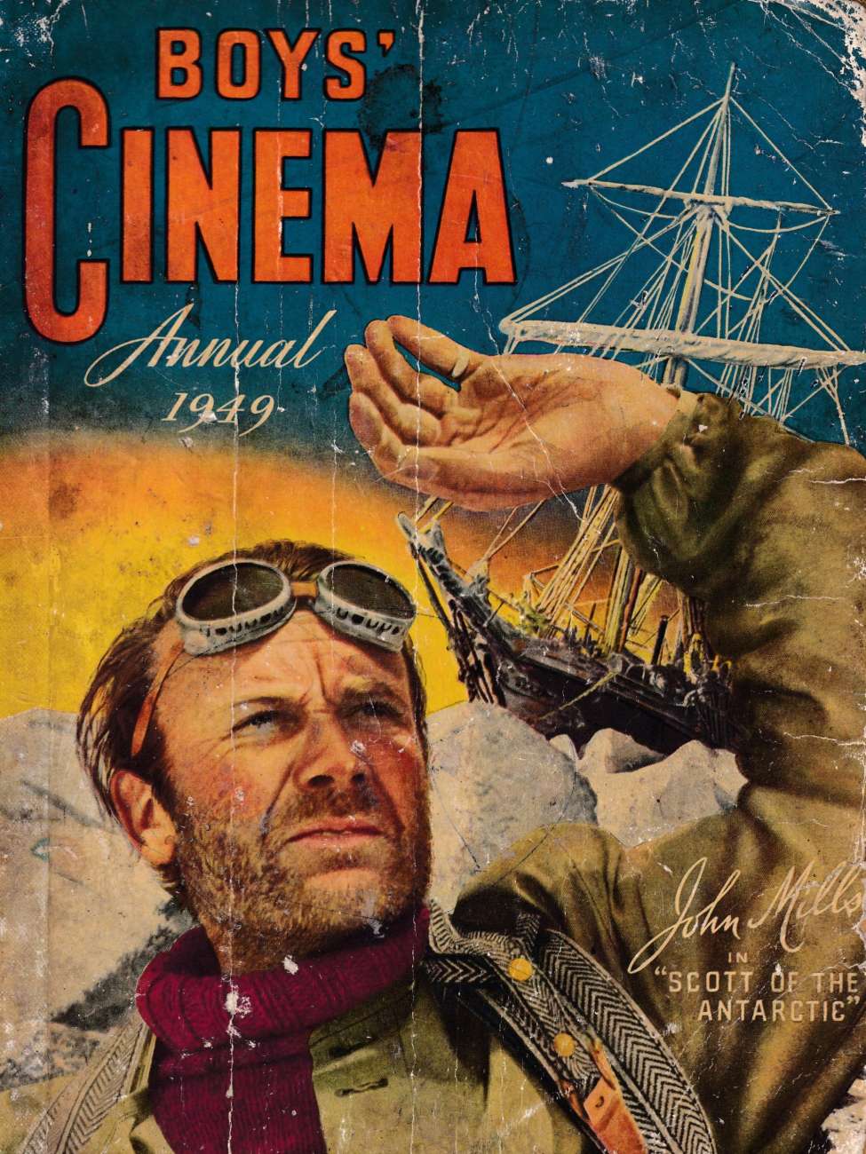 Book Cover For Boy's Cinema Annual 1949