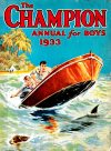 Cover For The Champion Annual 1933