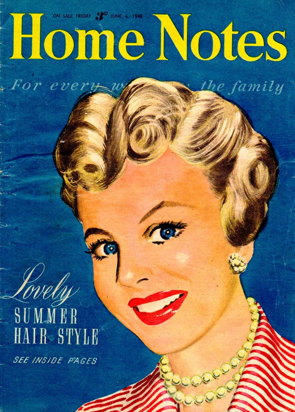 Book Cover For Home Notes 4 June 1948