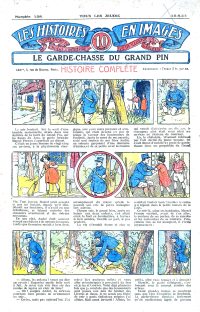 Large Thumbnail For Les Histoires en Images 128. Le Garde-Chasse du Grand Pin.