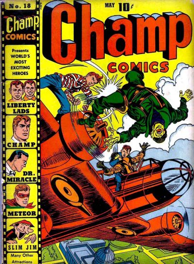 Book Cover For Champ Comics 18 ONLY 4 pages dr mracle)