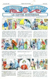 Large Thumbnail For Les Histoires en Images 63 - Le Coffre Mystérieux