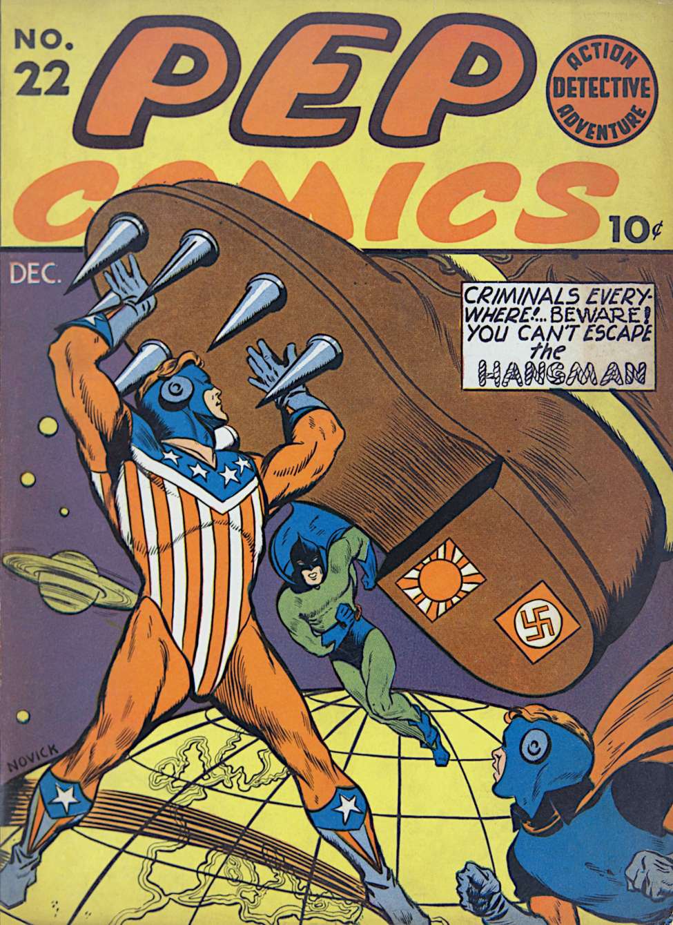 Book Cover For Pep Comics 22 (c2c paper)