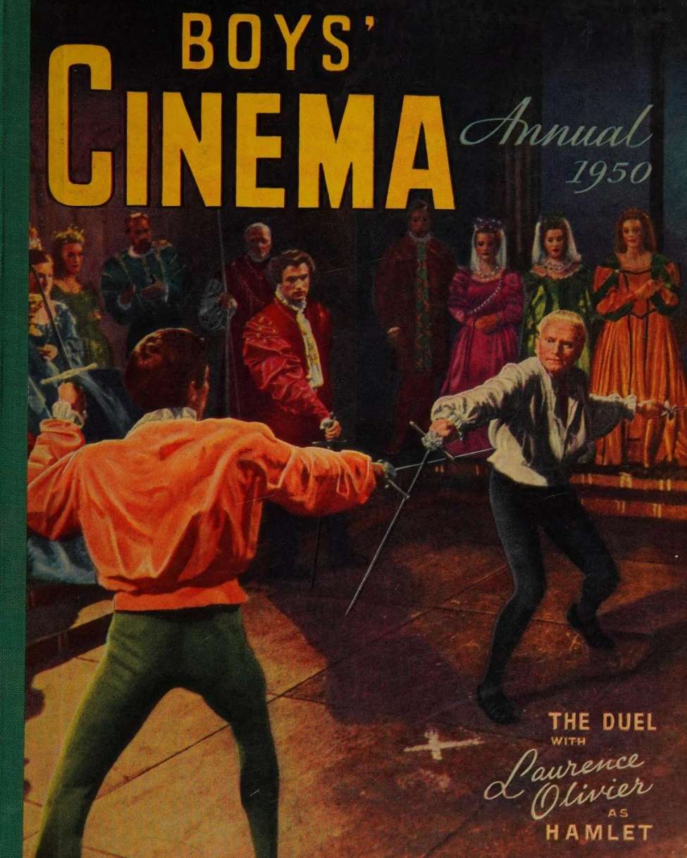 Book Cover For Boys' Cinema Annual 1950