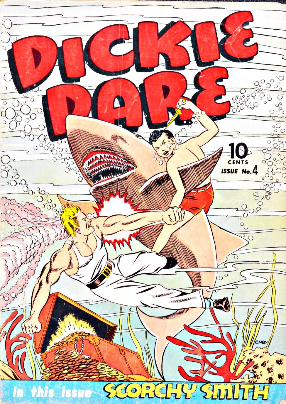 Book Cover For Dickie Dare 4