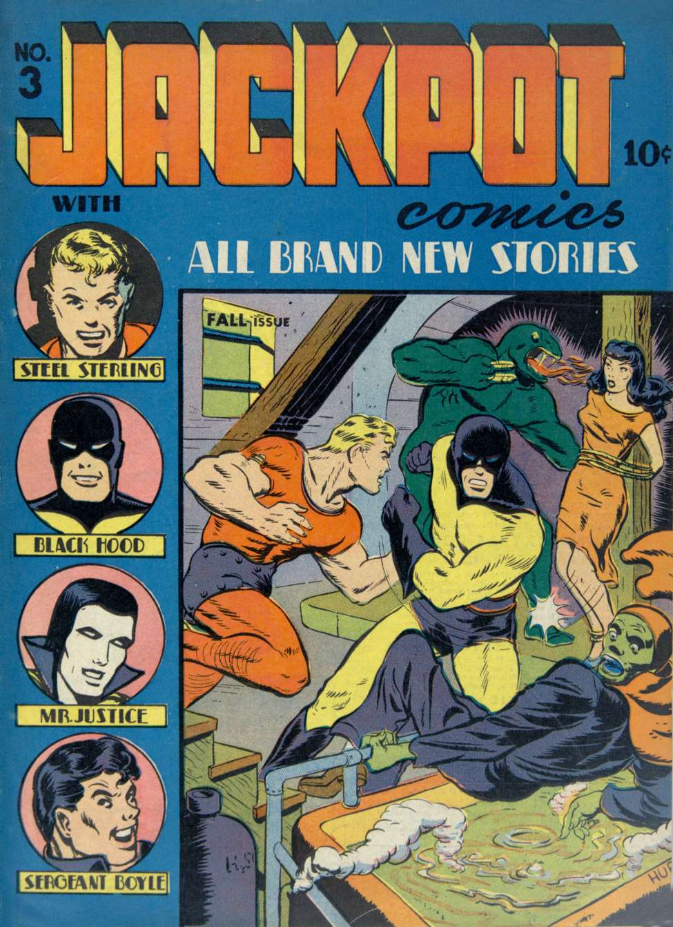 Book Cover For Jackpot Comics 3
