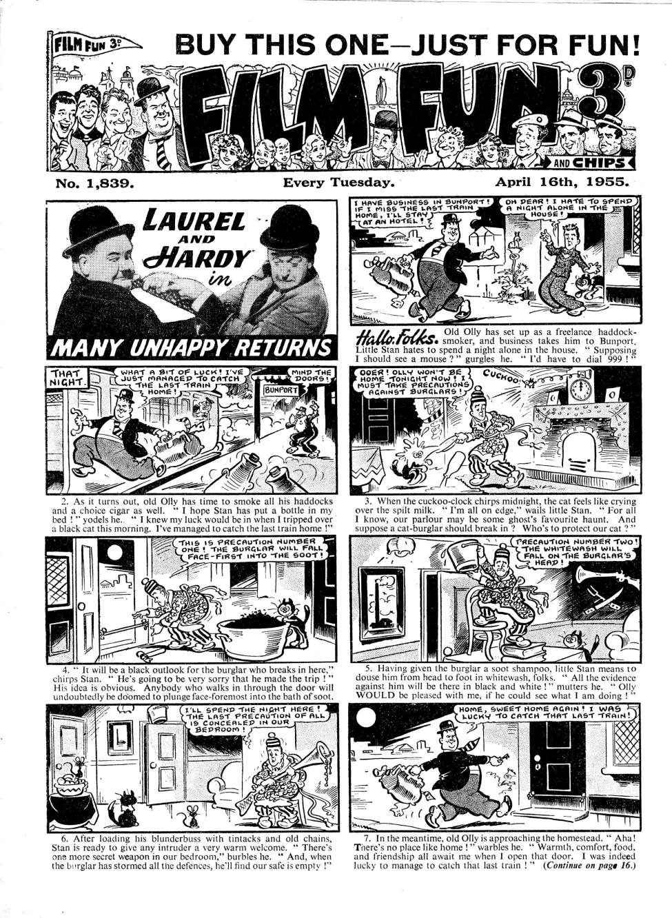 Book Cover For Film Fun 1839