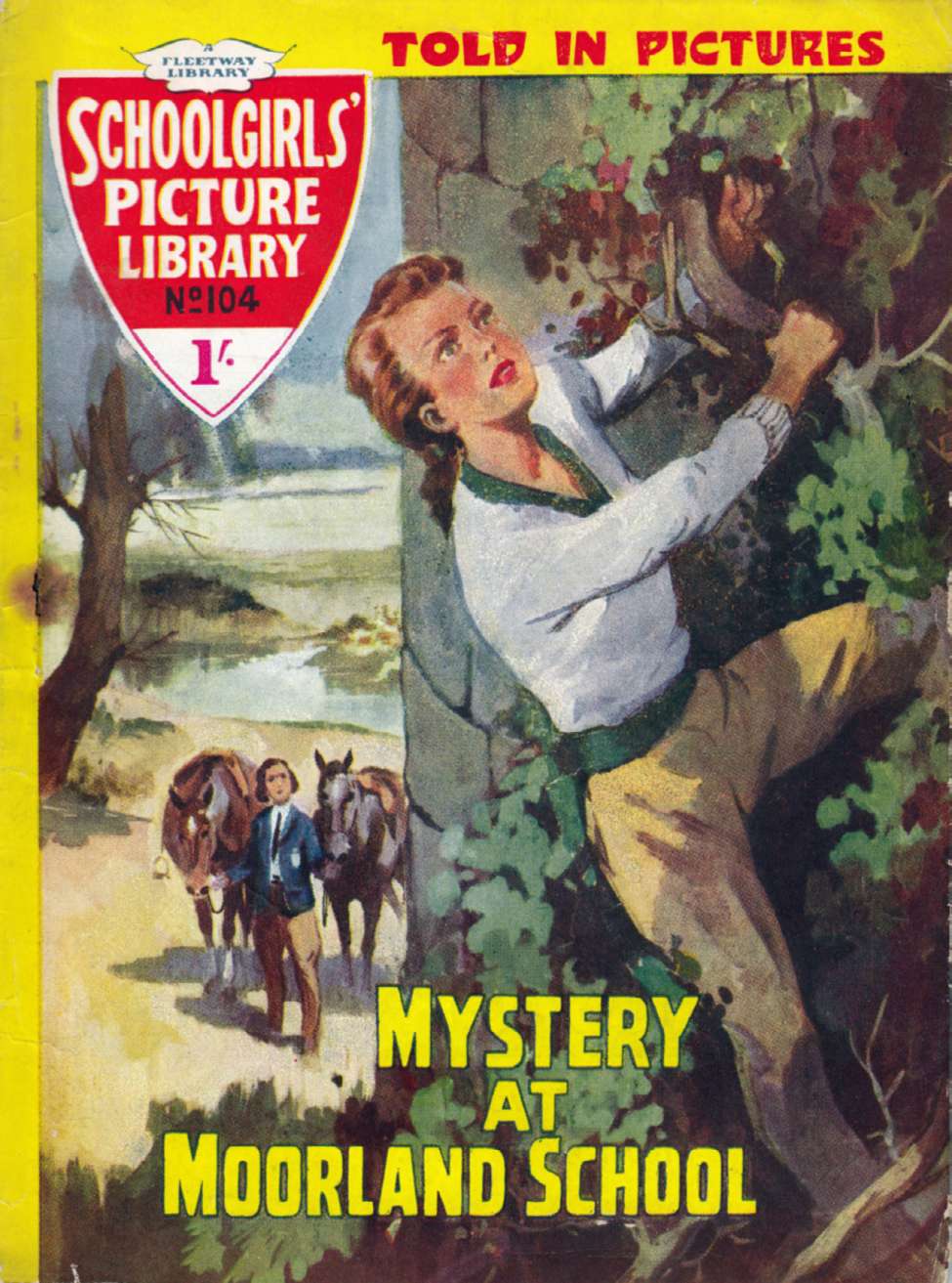 Book Cover For Schoolgirls' Picture Library 104 - Mystery at Moorland School