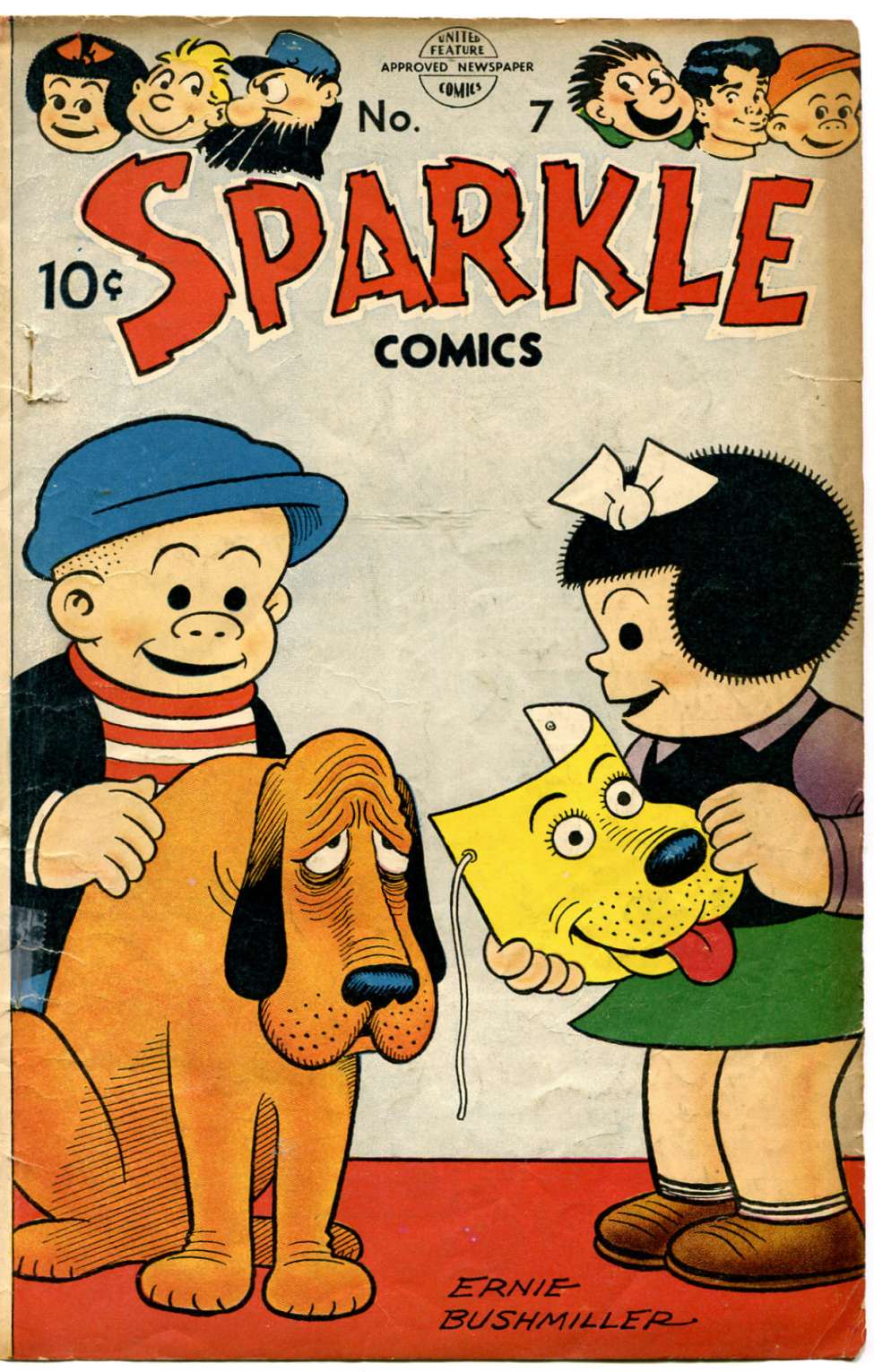 Book Cover For Sparkle Comics 7