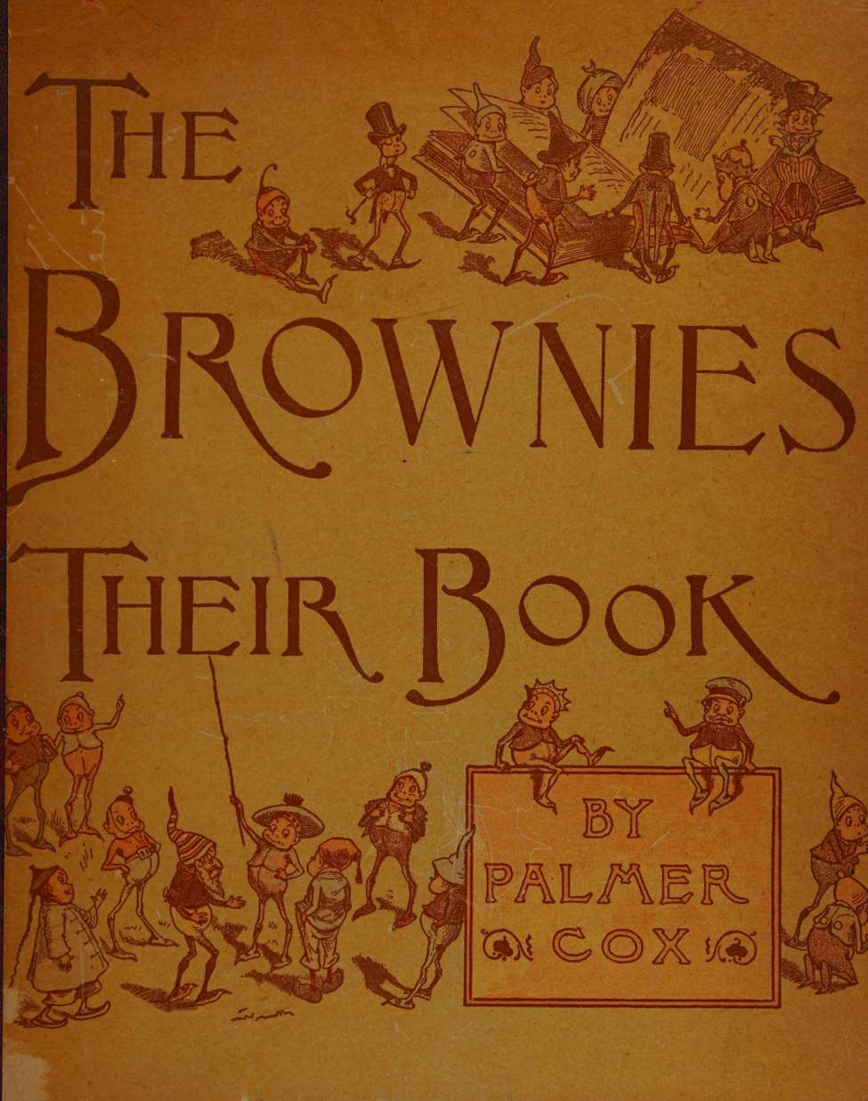 Book Cover For Brownies, Their Book - Palmer Cox