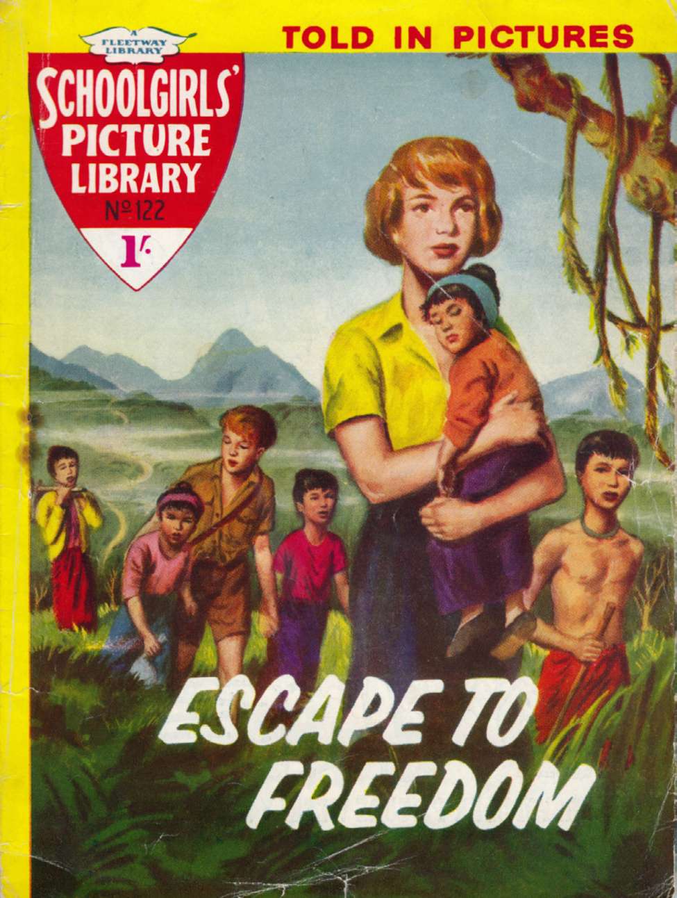 Book Cover For Schoolgirls' Picture Library 122 - Escape To Freedom